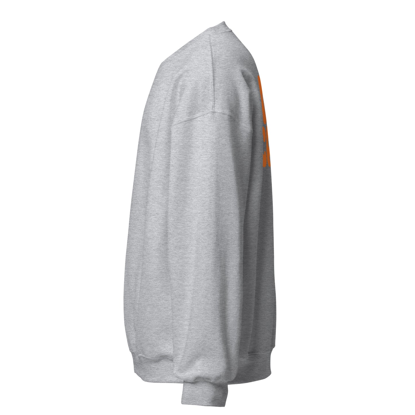 Grau Orange - Happy Camper Club Unisex-Pullover