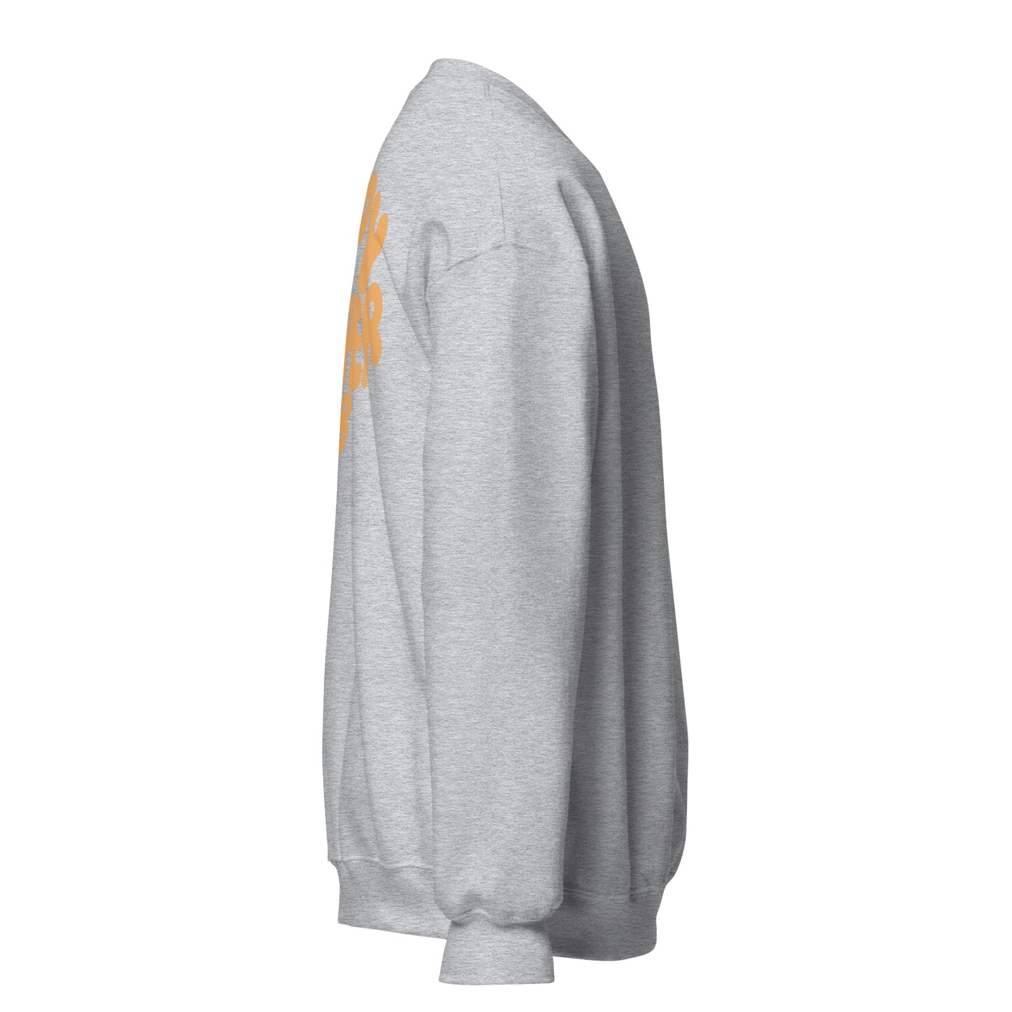 Grau Orange - Happy Camper Club Unisex-Pullover
