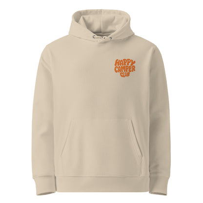 Bestickter Happy Camper Club Unisex-Kapuzenpullover