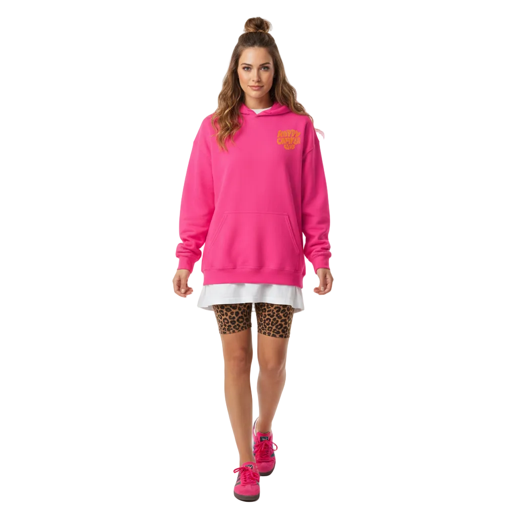 Happy Camper Club Hoodie — der Pinke Liebling!