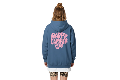 Premium Happy Camper Club Hoodie | unisex – mit Rückenprint