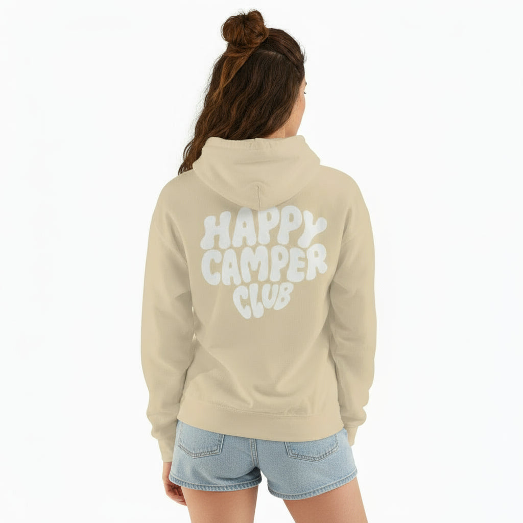 Premium Happy Camper Club Hoodie | unisex