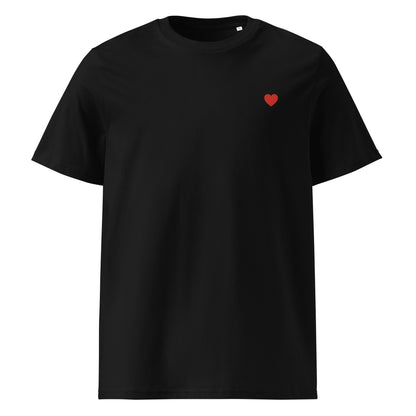 Never Stop Trying T-Shirt – Love Yourself First Edition| Bio-Baumwollshirt mit Herz & inspirierender Botschaft.