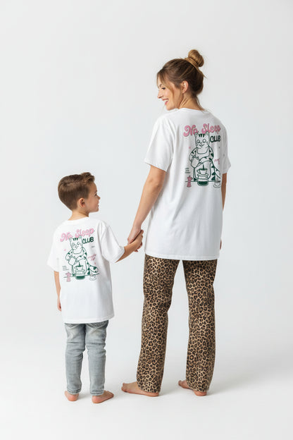 Unisex Bio-T-Shirt „No Sleep Club“