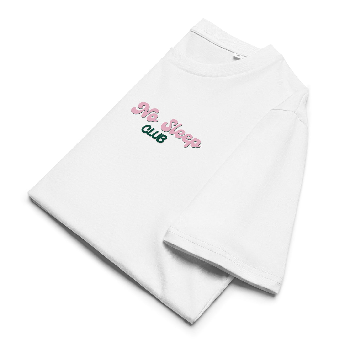 Unisex Bio-T-Shirt „No Sleep Club“