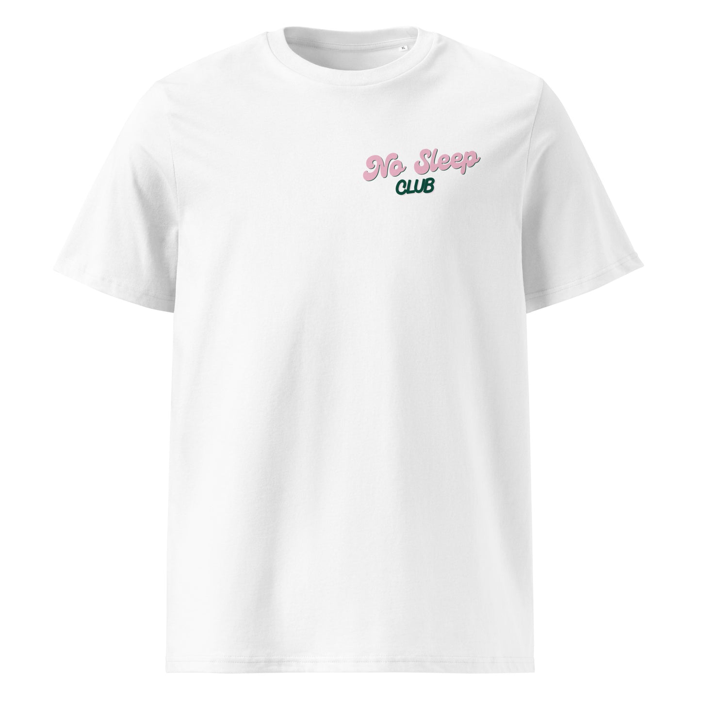 Unisex Bio-T-Shirt „No Sleep Club“