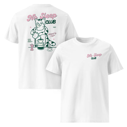 Unisex Bio-T-Shirt „No Sleep Club“